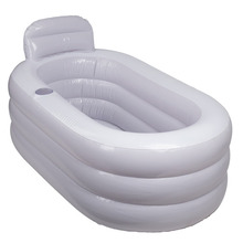 Badkar Uppblåsbart 131 x 79 x 67 cm